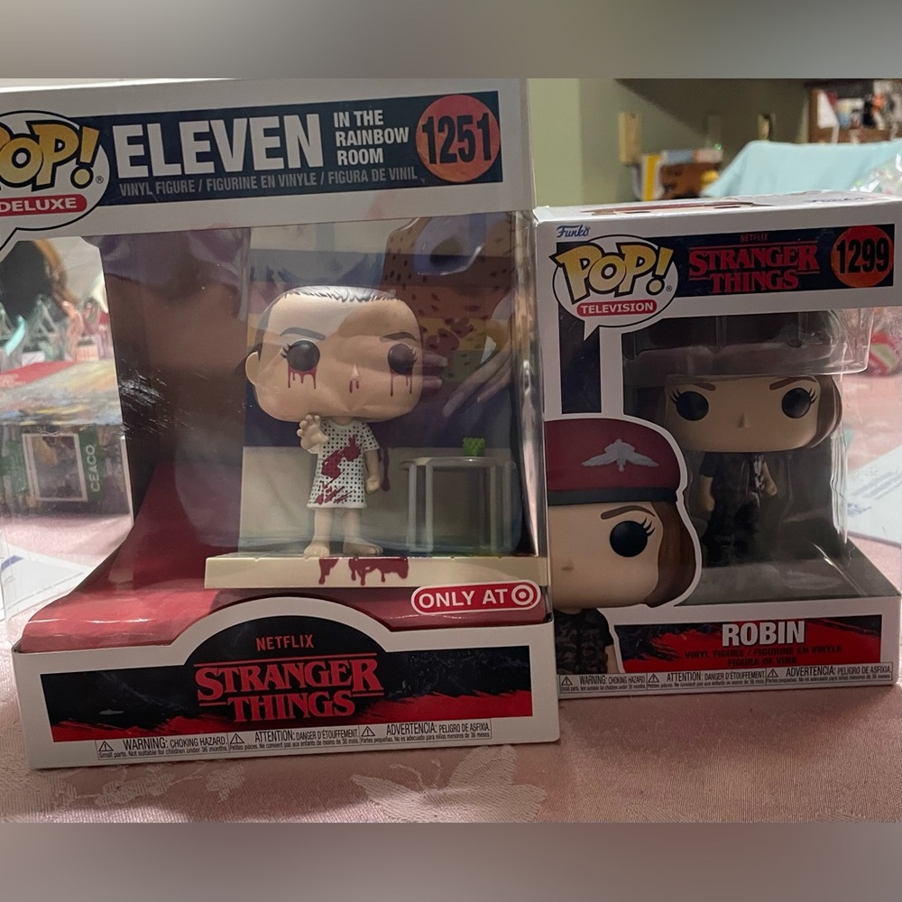 Stranger Things funko pops